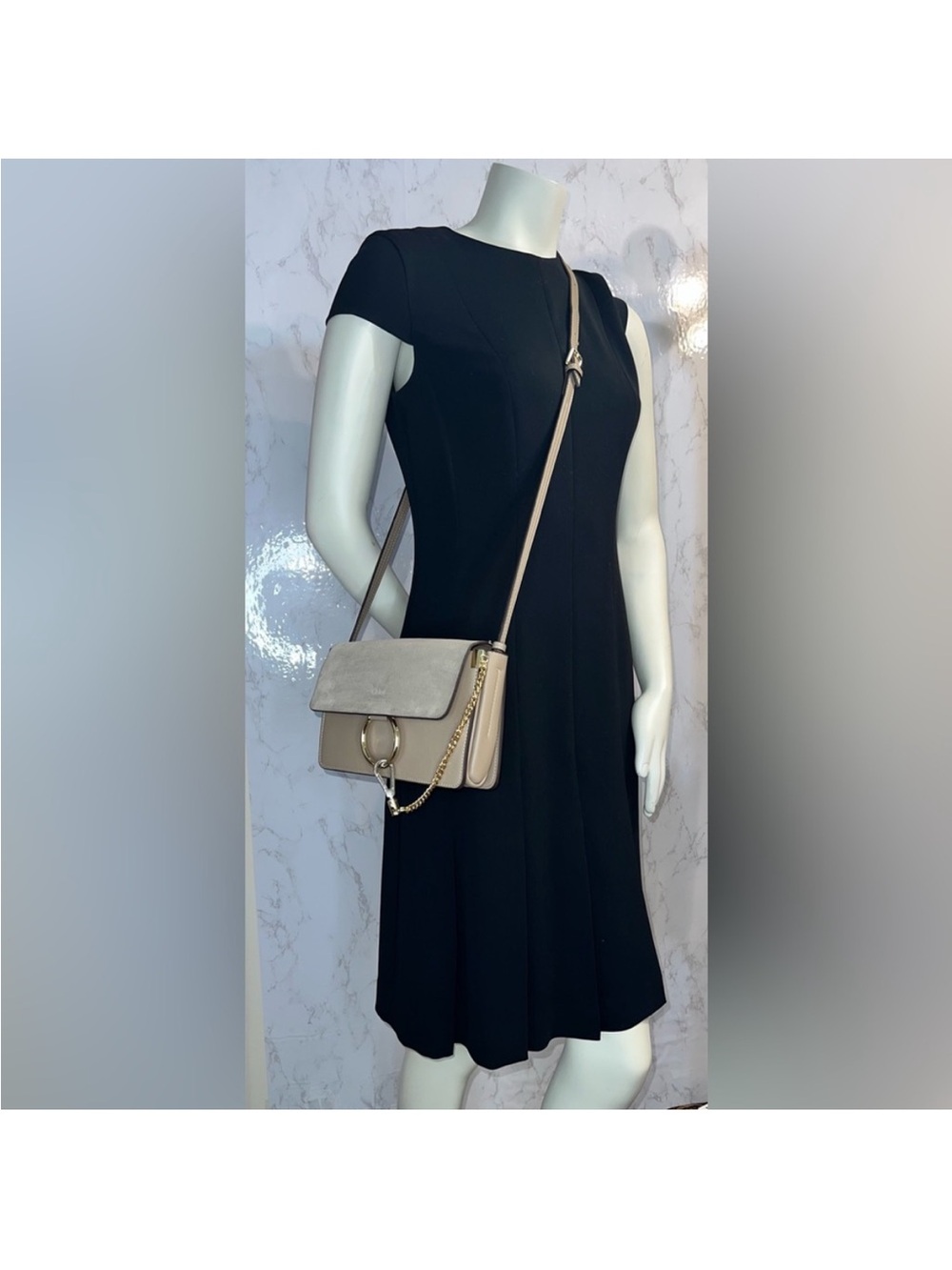 Authentic Chloe Faye Calfskin Leather